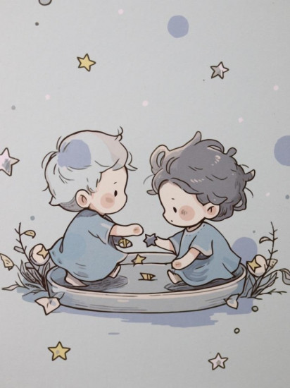 Зеркало настольное «Starry kids»