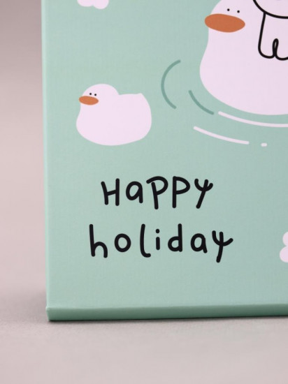 Зеркало настольное «Happy holiday»