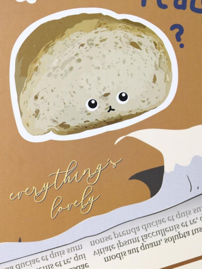 Зеркало настольное «Cute bread»