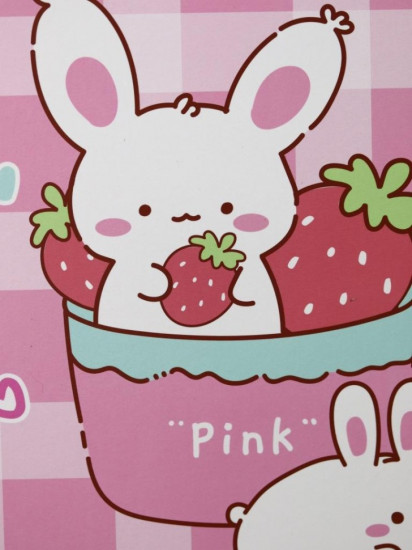 Зеркало настольное «Bunny strawberry»