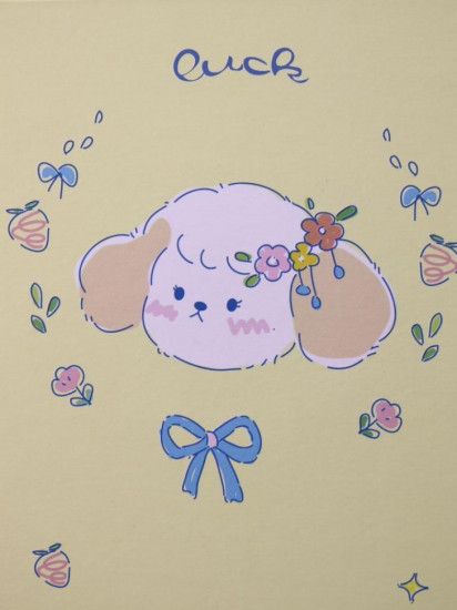 Зеркало настольное «Luck dog»