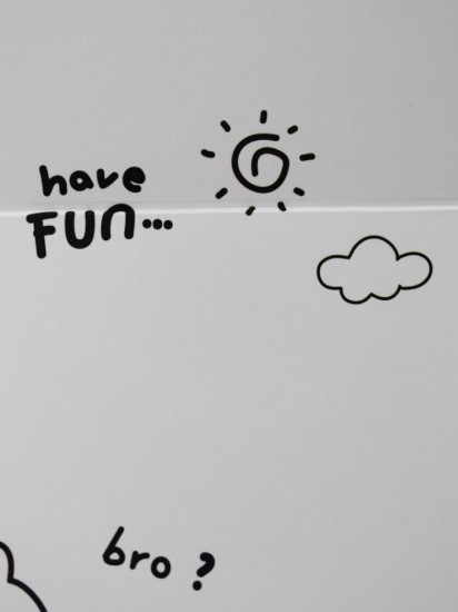 Зеркало настольное «Have fun»
