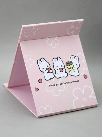 Зеркало настольное «Bunny heart»