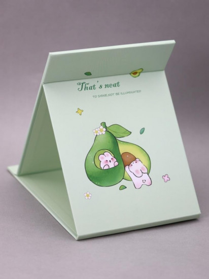 Зеркало настольное «That's neat avocado»
