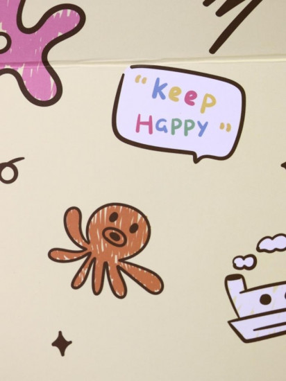 Зеркало настольное «Poop keep happy»