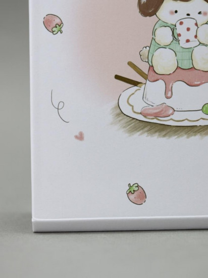 Зеркало настольное «Strawberry pudding»