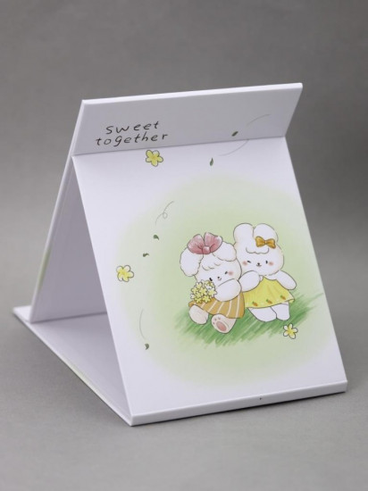 Зеркало настольное «Sweet together bunny»