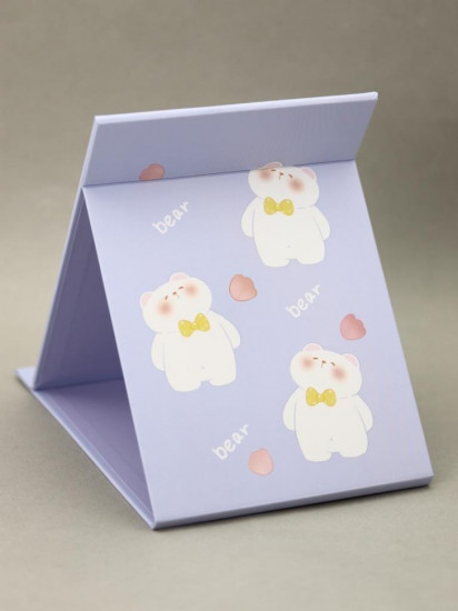 Зеркало настольное «Bear tulip»