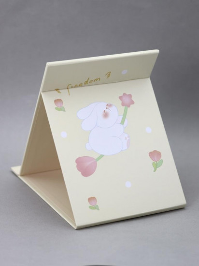 Зеркало настольное «Bunny tulip»