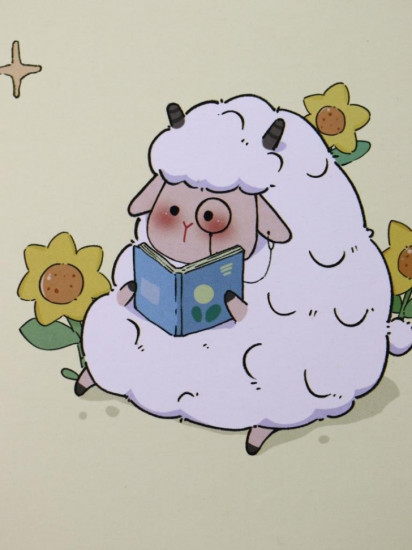 Зеркало настольное «Sheep life»