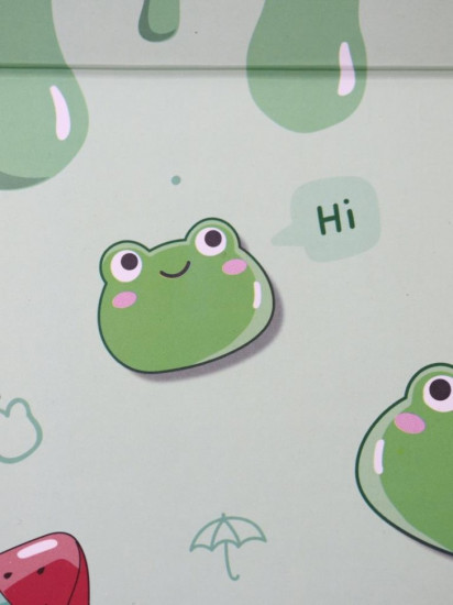Зеркало настольное «HI Frog»