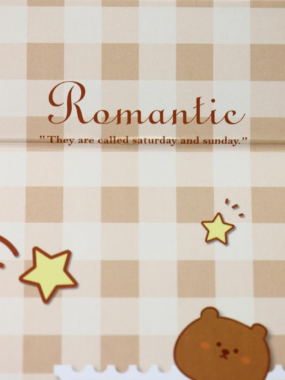 Зеркало настольное «Romantic bear»