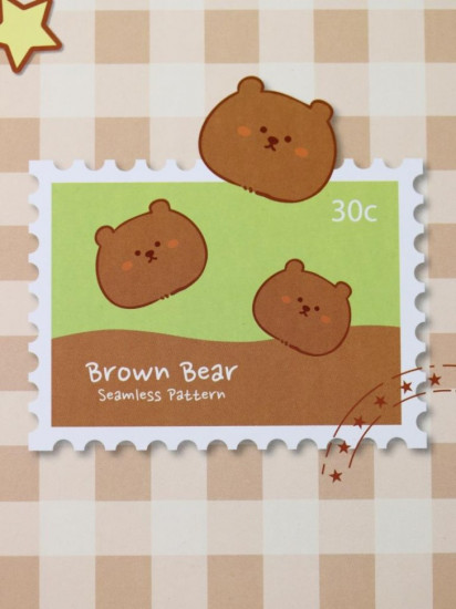 Зеркало настольное «Romantic bear»