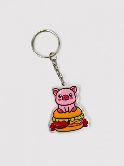 Брелок «Cute pig hamburger»