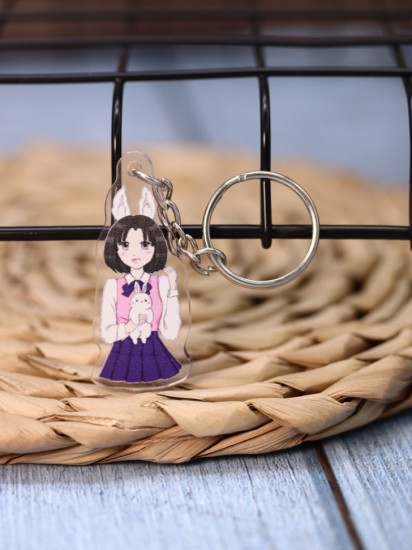 Брелок «Love bunny girl»