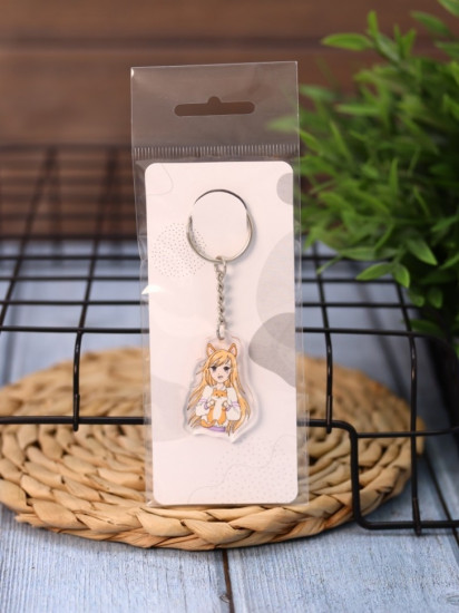 Брелок «Love corgi girl»