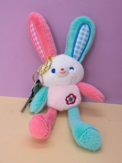 Брелок «Rainbow bunny»