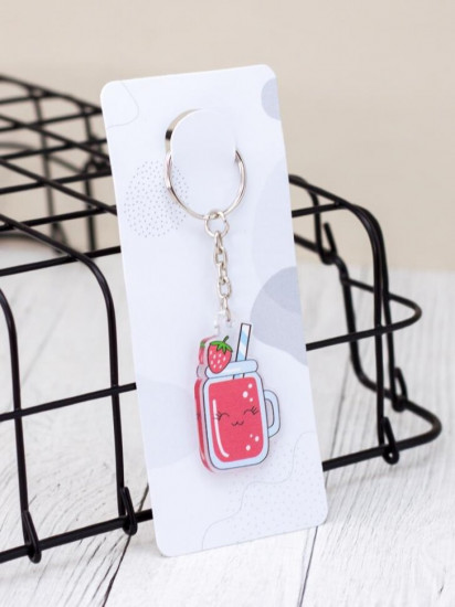 Брелок «Strawberry cocktail»