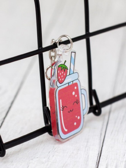 Брелок «Strawberry cocktail»