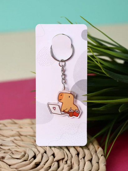 Брелок «Capybara works»