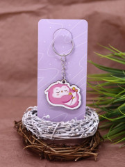 Брелок ECO из дерева «SOVA dreaming» - Фото 3