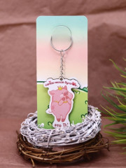 Брелок ECO из дерева «Самая милая булочка» - Фото 3