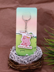 Брелок ECO из дерева «То хочу…то не хочу...» - Фото 3