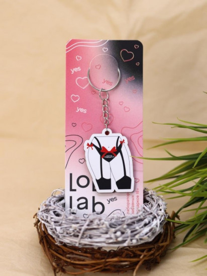 Брелок ECO из дерева LOL LAB «Это на новый год
