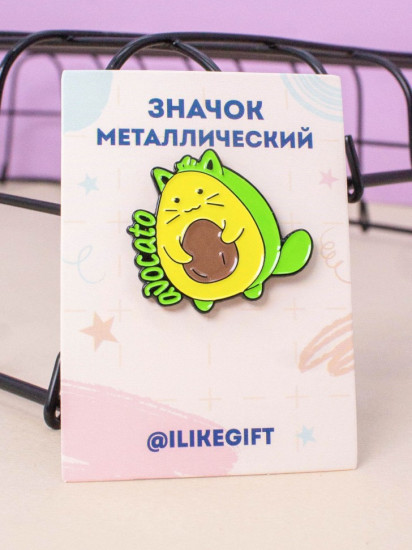 Значок «Avocado cat»