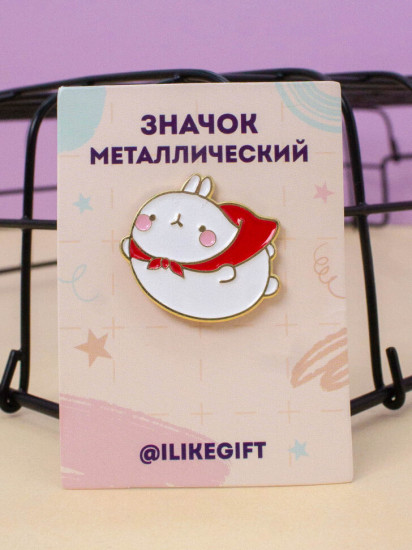 Значок «Bunny superman»