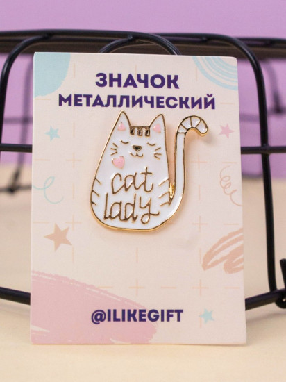 Значок «Cat lady»