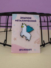 Значок «Lama» - Фото 3