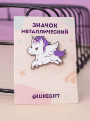 Значок «Pink unicorn» - Фото 2
