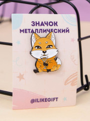 Значок «Playful fox» - Фото 2