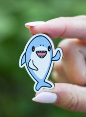 Значок «Akula-Karakula» - Фото 1