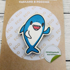 Значок «Akula-Karakula» - Фото 3