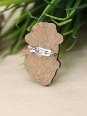 Значок ECO из дерева «Хомячок и зефирка» - Фото 1