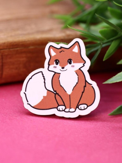 Значок ECO из дерева Foxy