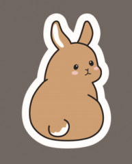 Значок ECO из дерева Little hare - Фото 5