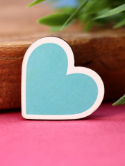 Значок ECO из дерева TIFFANY HEART - Фото 3