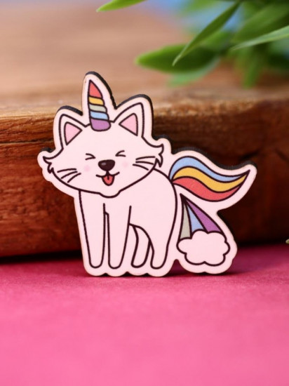 Значок Farting CatCorn