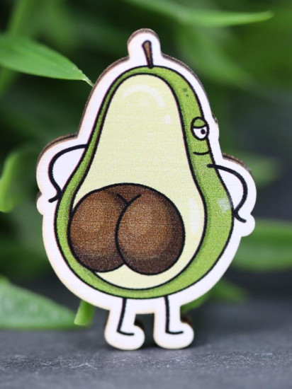 Значок «Funny avocado»