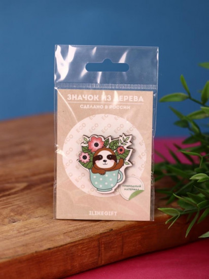 Значок «Sloth in flowers»