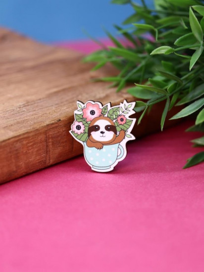 Значок «Sloth in flowers»