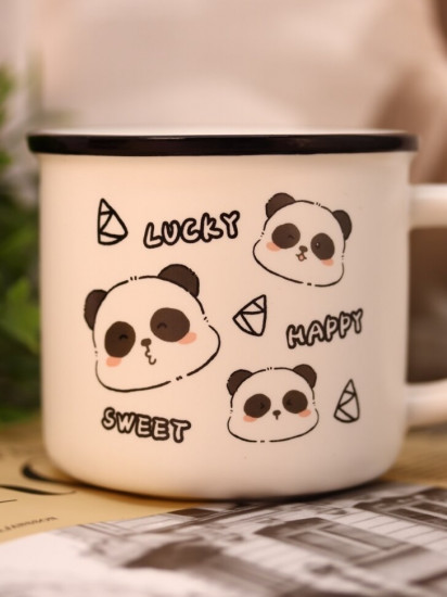 Кружка «Lucky! Happy! Sweet! panda»