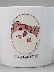 Кружка «Delighted hamster» - Фото 1