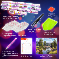 Алмазная мозаика «Проточная река» - Фото 5