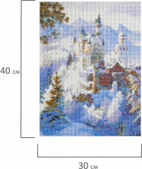 Алмазная мозаика «Замок» - Фото 11