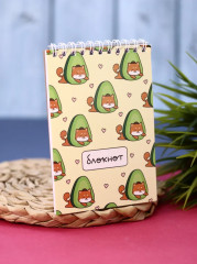 Блокнот «Many shiba inu avocado» - Фото 2