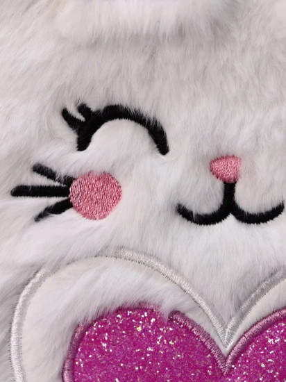Блокнот плюшевый «Hello! bunny»